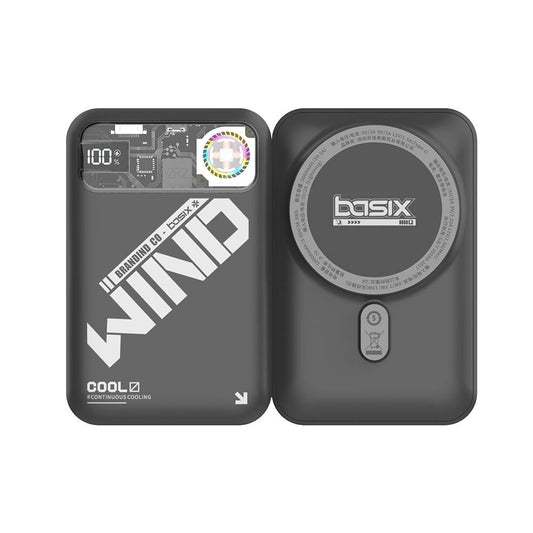 Compact 10000mAh 15W Magnetic Wireless Power Bank