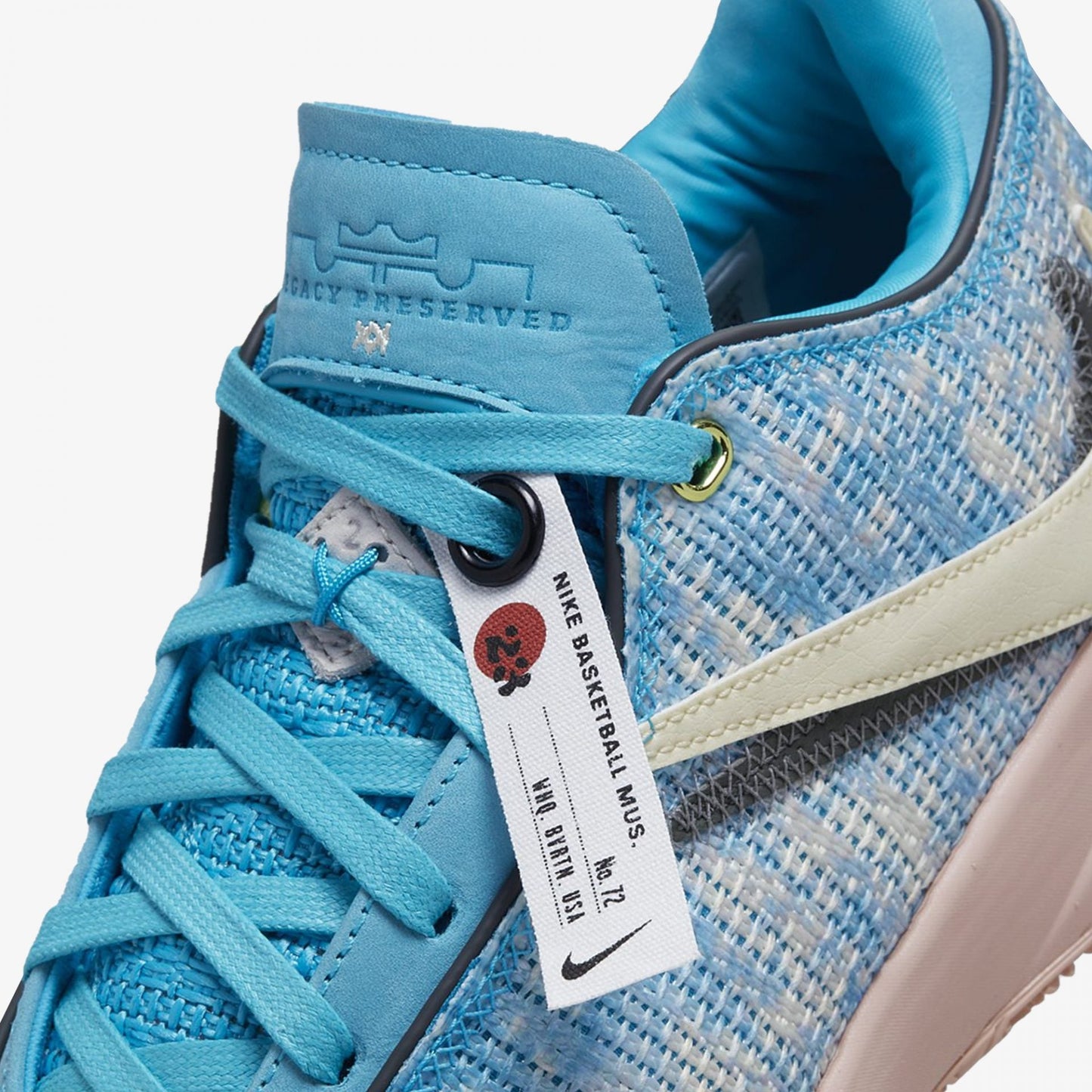 Nike | LEBORN XX ASW EP { BLUE LIGHTNING/COCONUT MILK