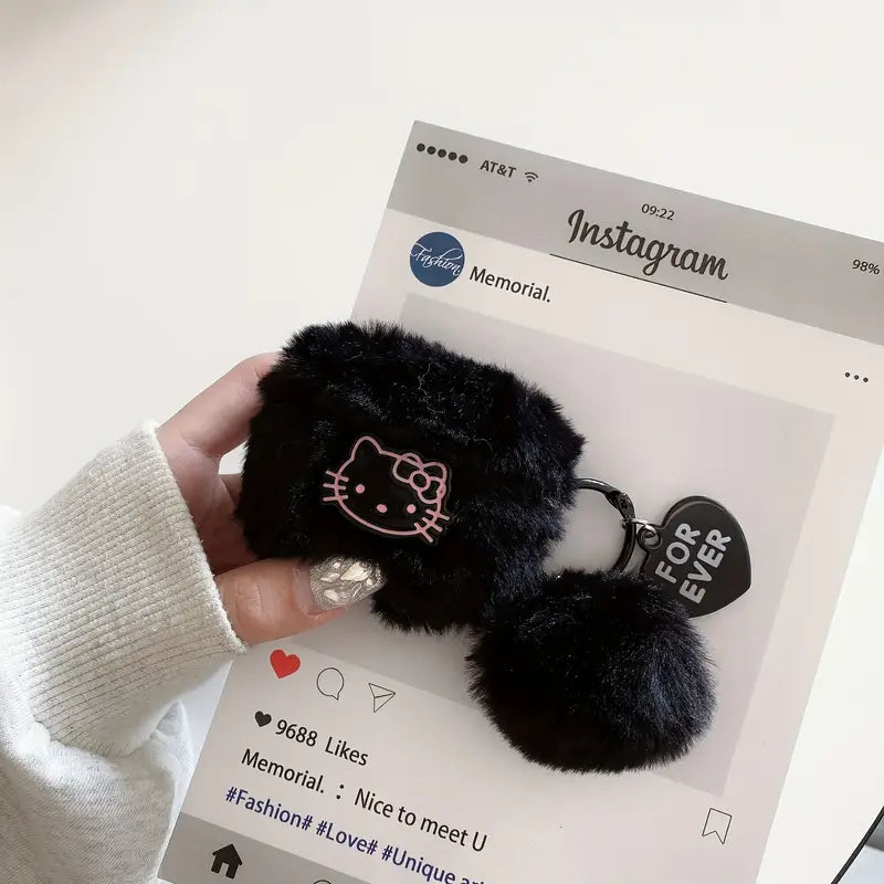 Stylish Fluff Protector Case - AirPods