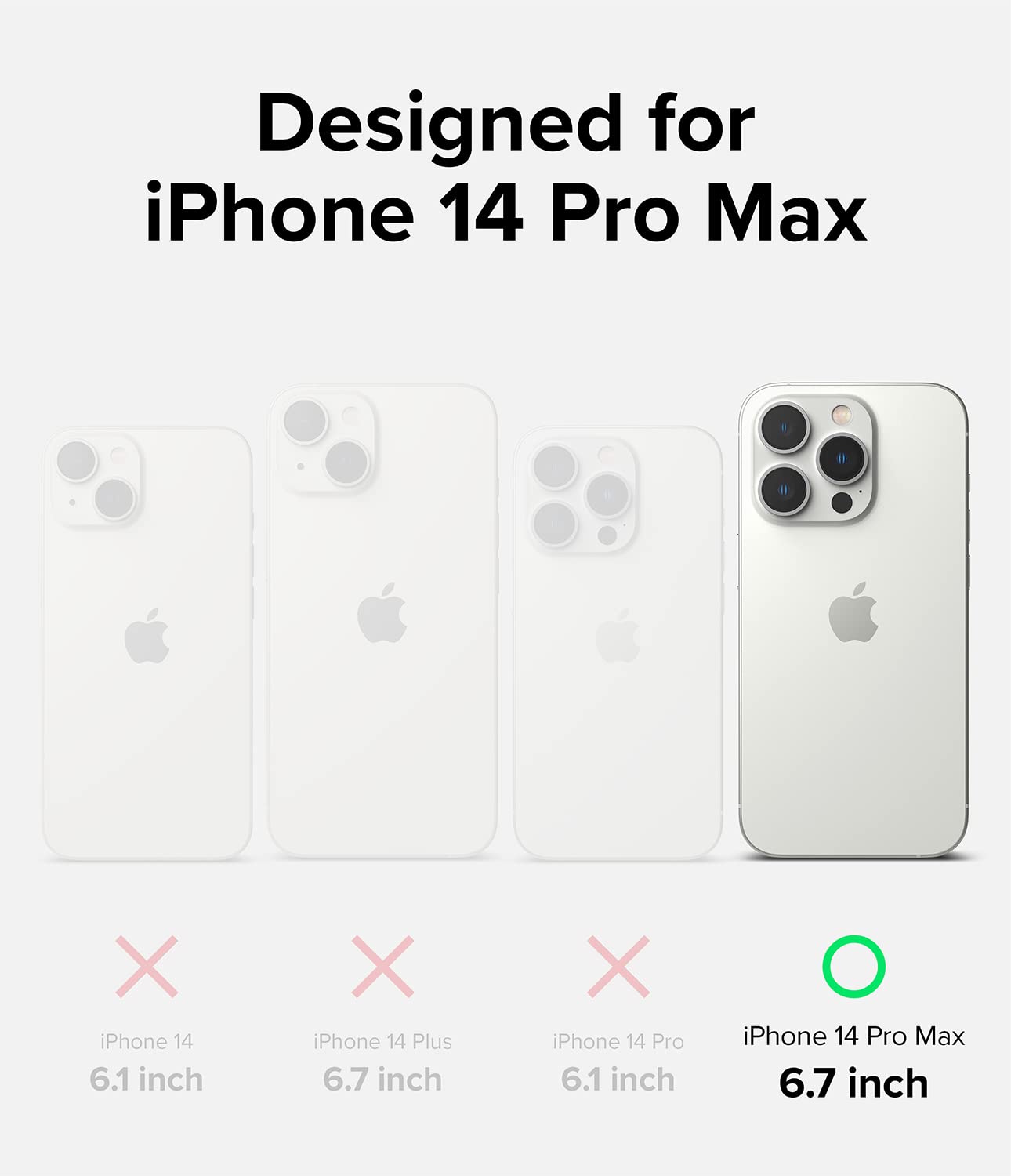 (Refurbished) Apple iPhone 14 Pro Max Back Cover Case | Silicone - Sand Stone