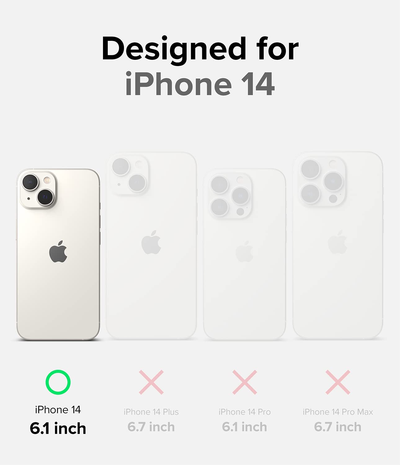 (Refurbished) Apple iPhone 14 Fusion X- Camo Black