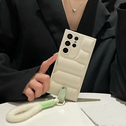 Simple Down Jacket Phone Case - Samsung