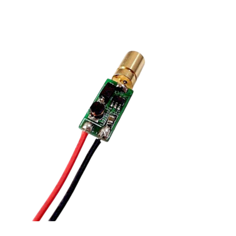 520nM 30mW 6mm 3.3V DC Green Dot Laser Industrial grade module