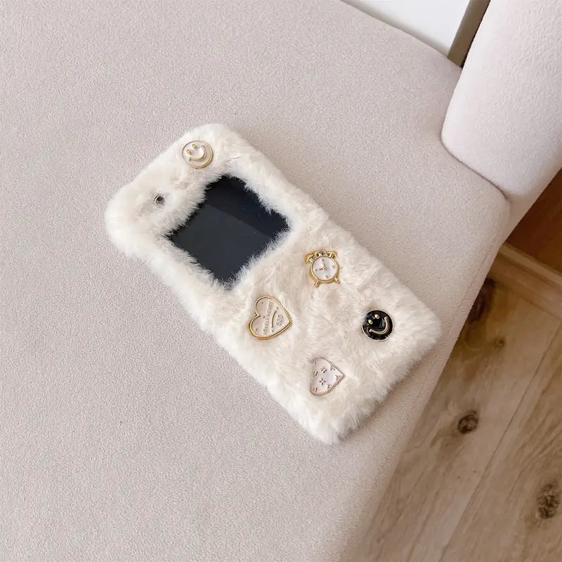 Fashionable Furry Phone Case - Samsung