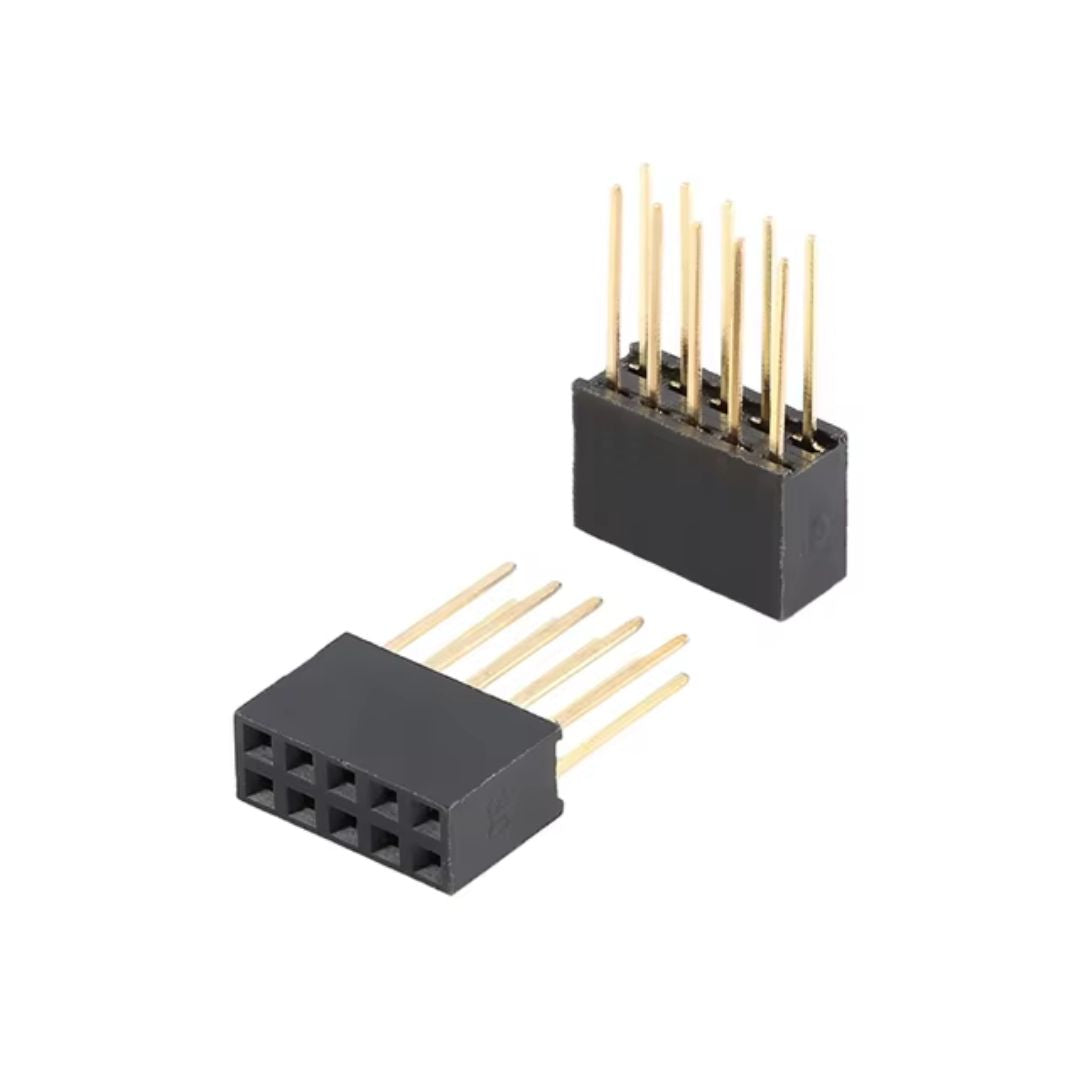 Female Berg Strip 2.54mm Straight Header Pin