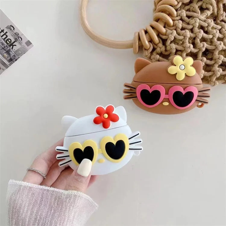 Sunny Kitty Shades AirPods Case