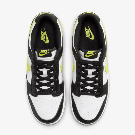 NIKE | DUNK LOW RETRO { WHITE/BRIGHT CACTUS-BLACK