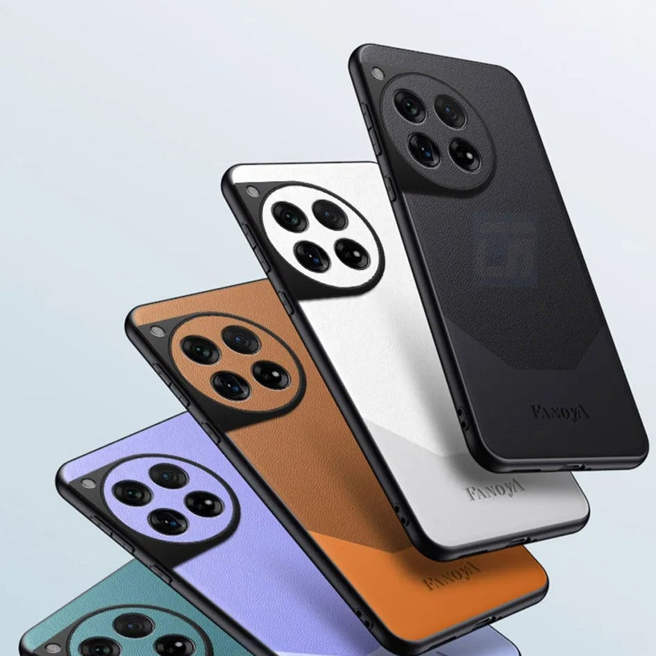 Elegant DuoTone Leather Case - OnePlus