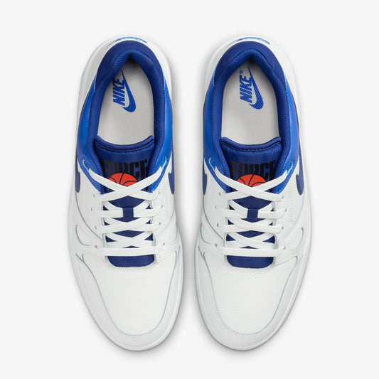 NIKE | FULL FORCE LOW { SUMMIT WHITE/DEEP ROYAL BLUE-RACER BLUE