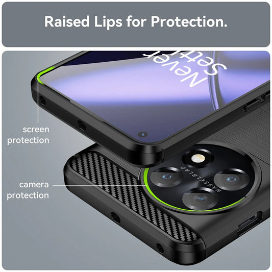 Dual Texture Carbon Fiber PU Case - OnePlus