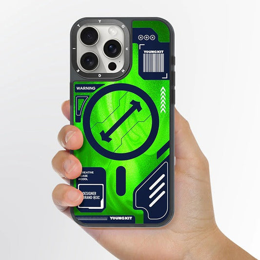 Cyberpunk Luminous Quicksand Case - iPhone