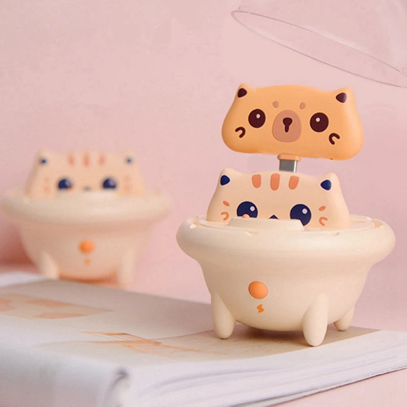 Cute Cat 800mAh Mini Power Bank - Type-C & Lightning