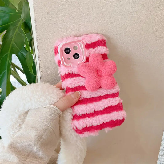 Cute Fluffy Soft Fur Case