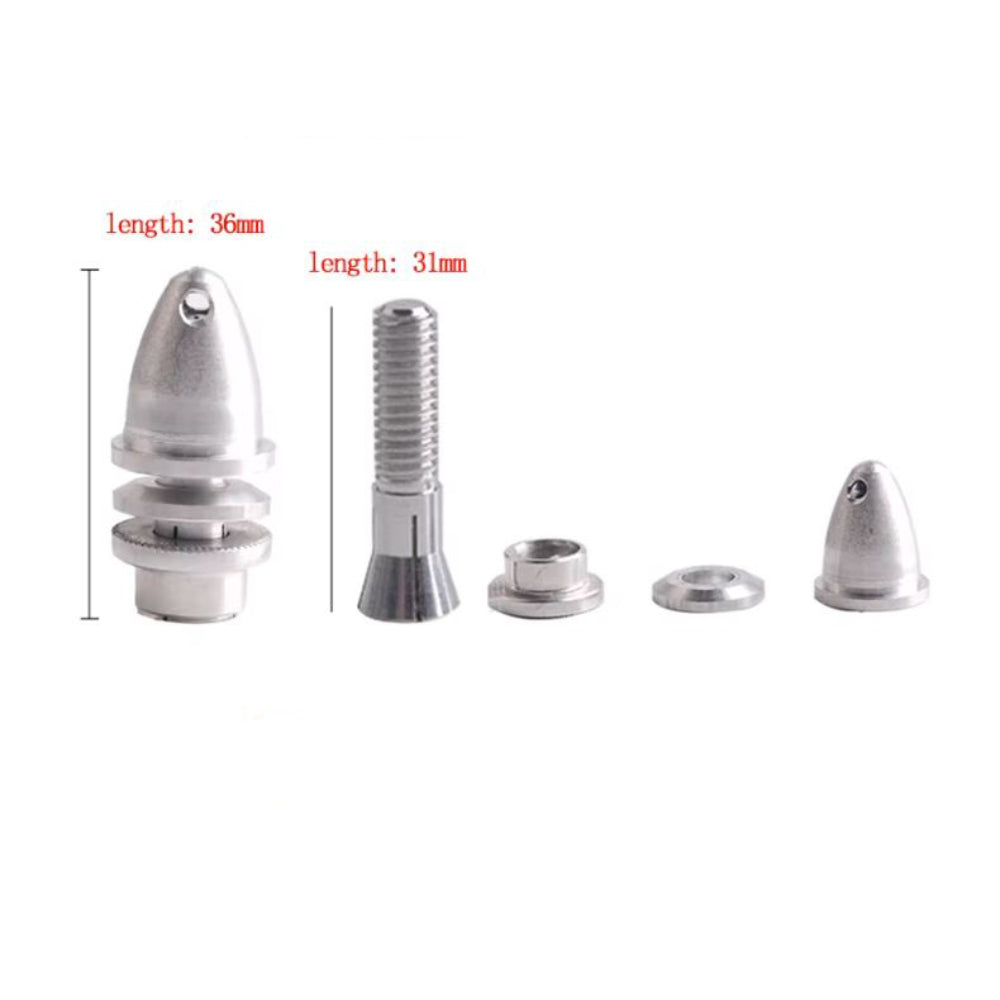 5mm RC Aluminum Bullet Propeller Adapter Holder for Brushless Motor
