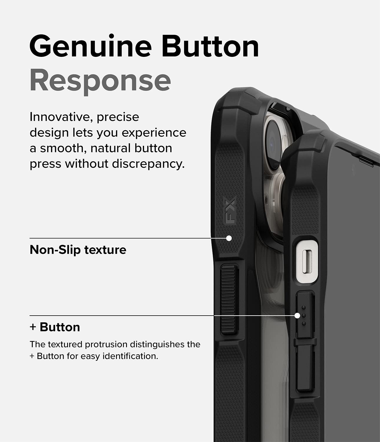 (Refurbished) Apple iPhone 14 Plus Back Cover Case | Fusion X - Black