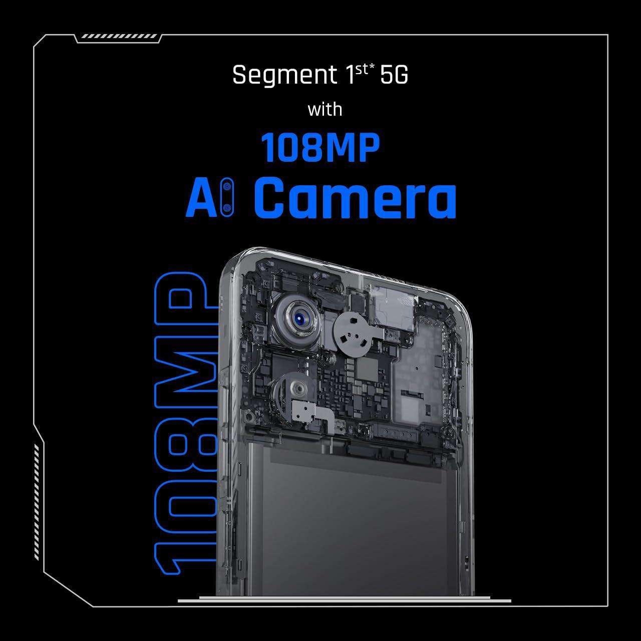 TECNO POVA 6 NEO 5G (Midnight Shadow, 8GB+256GB) Refurbished