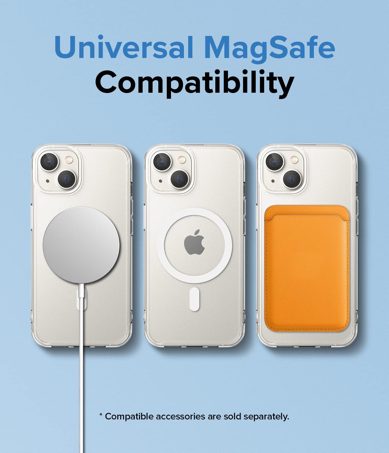 (Refurbished) Apple iPhone 14 Plus Back Cover Case | Fusion Magnetic - Matte Clear