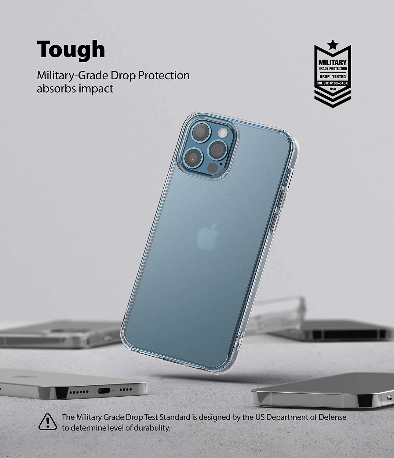 (Refurbished) Apple iPhone 12 Pro Max Fusion Matte Clear