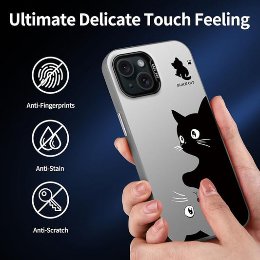 Ingenious Artful Cat Cartoon Case - iPhone