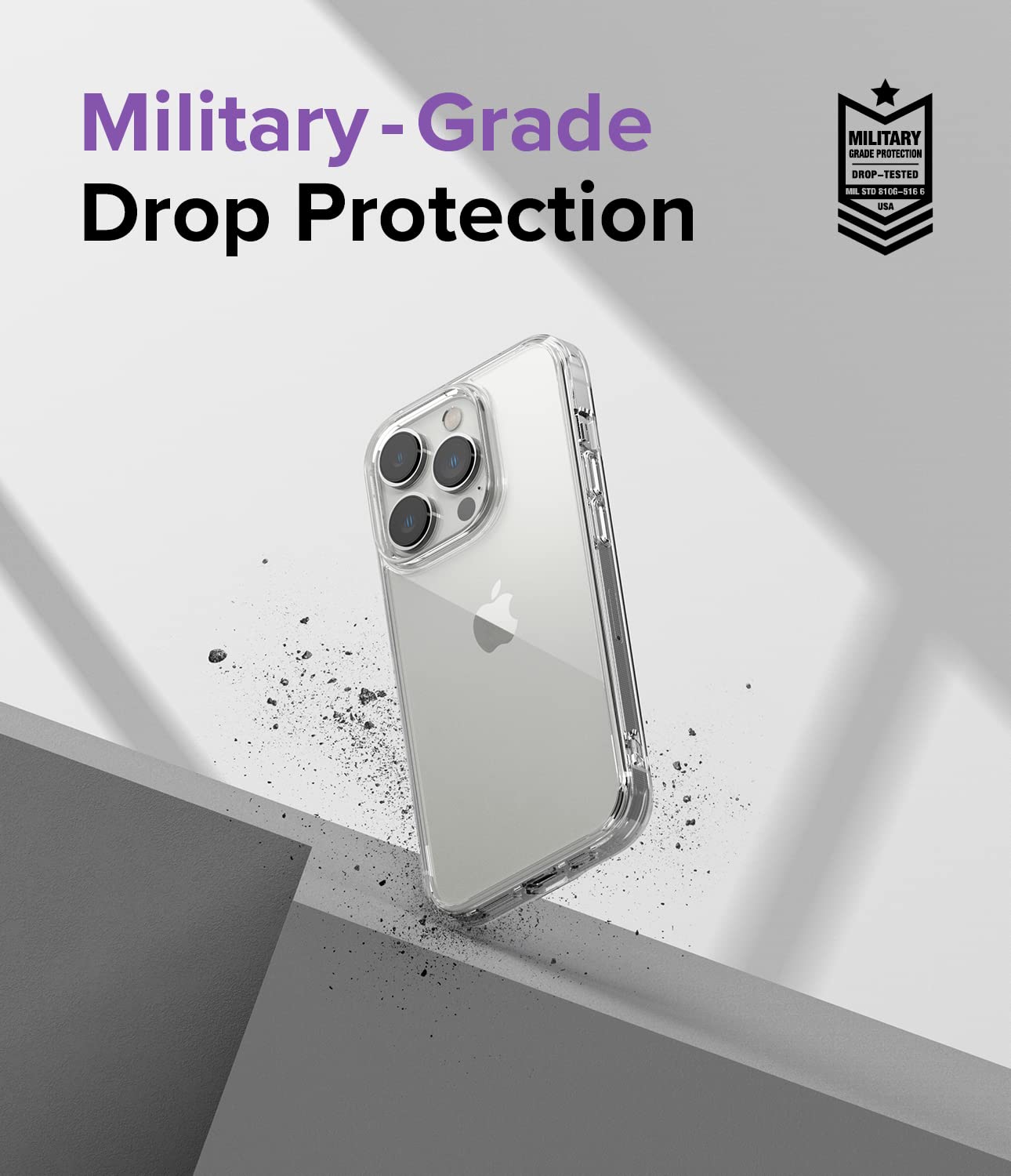(Refurbished) Apple iPhone 14 Pro Max Back Cover Case | Fusion - Clear