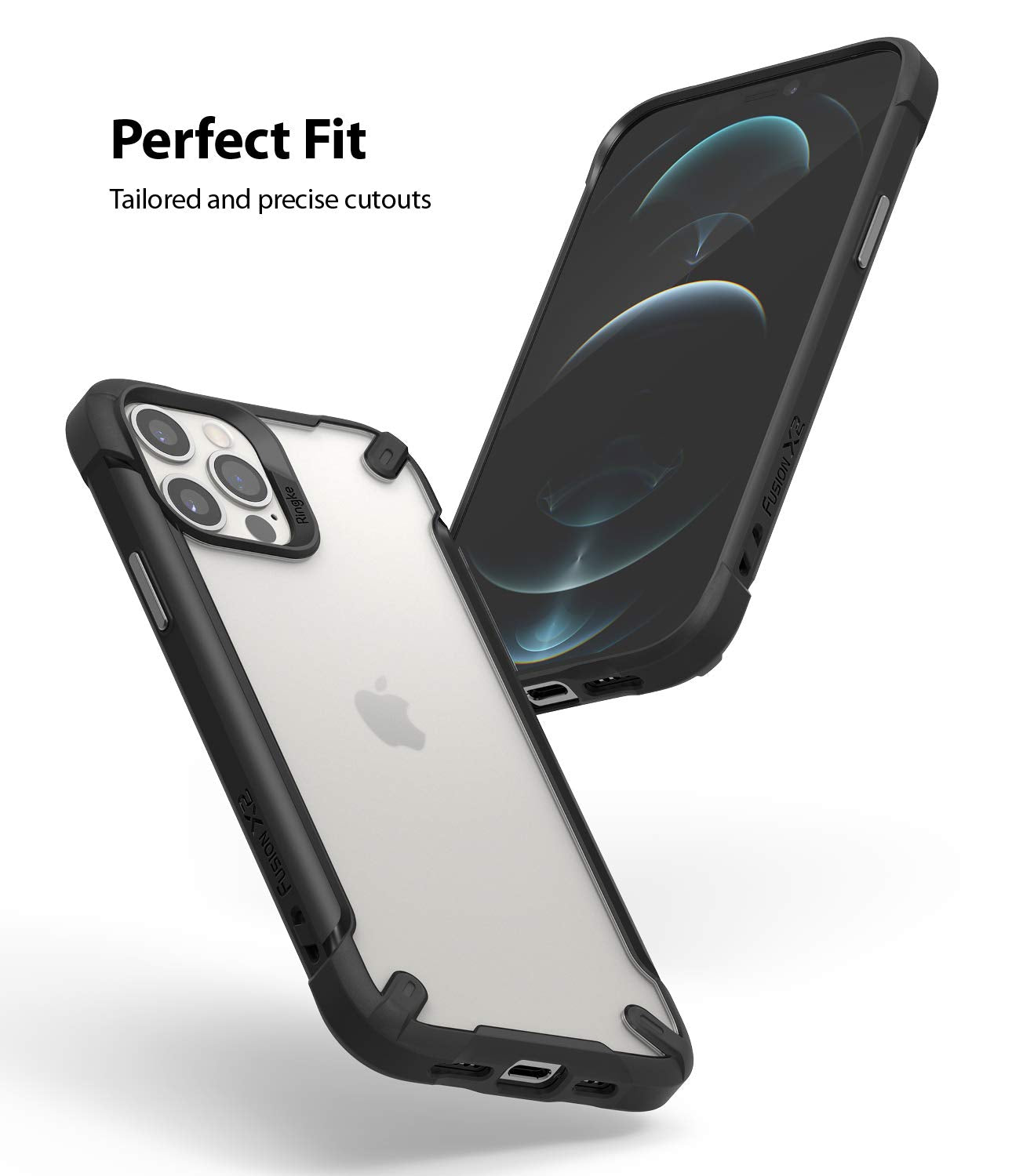 (Refurbished) Apple iPhone 12 / 12 Pro Fusion X2 Matte Black