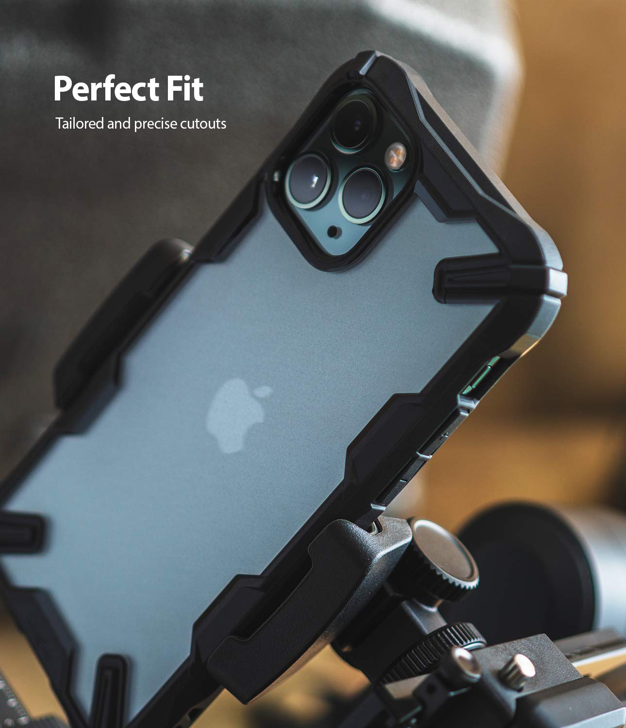 (Refurbished) Apple iPhone 11 Pro Back Cover Case | Fusion X - Matte black