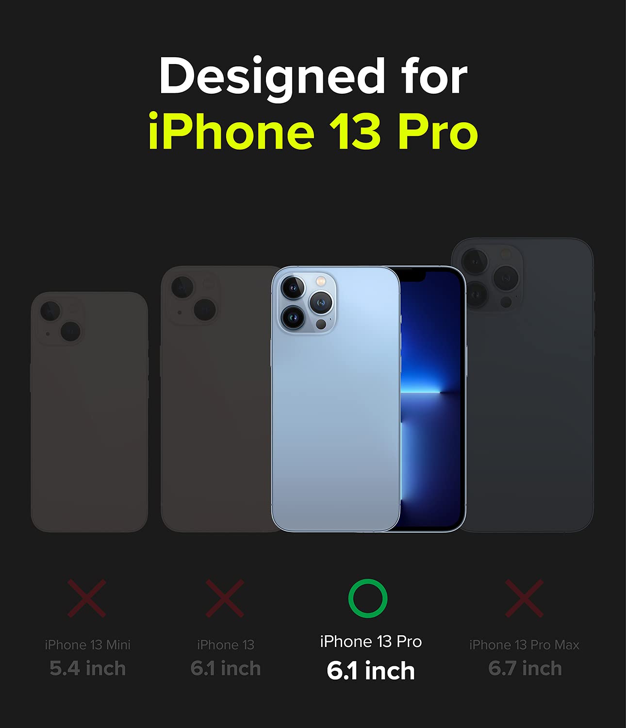 (Refurbished) Apple iPhone 13 Pro Fusion X Design Camo Black