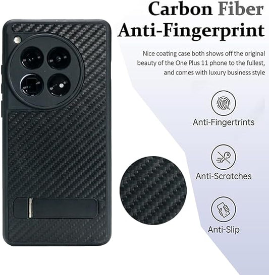 High-End Carbon Fiber Kickstand Case - OnePlus