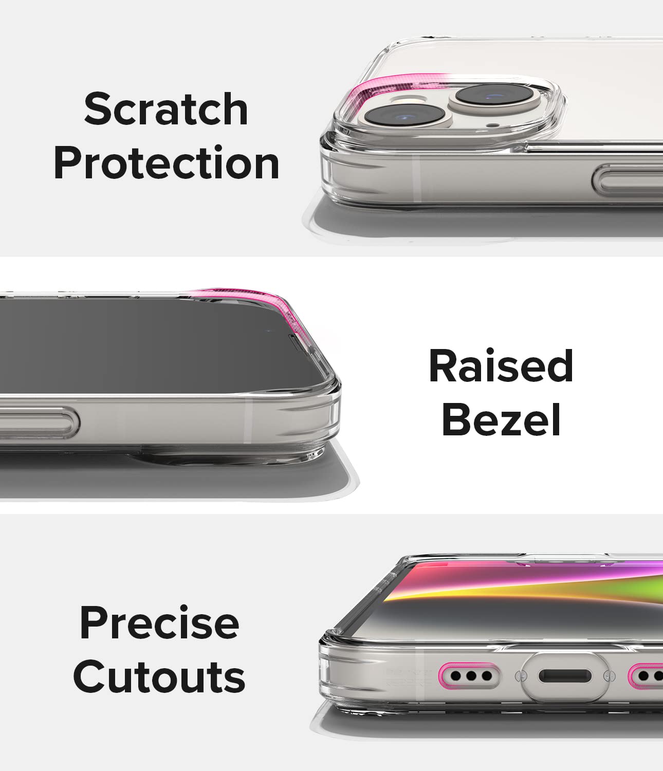 (Refurbished) Apple iPhone 14 Back Cover Case | Fusion - Clear