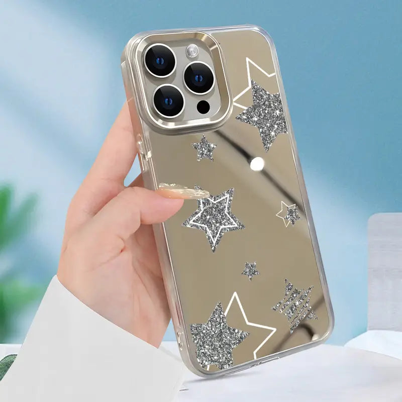Sparkling Star Mirror Phone Case