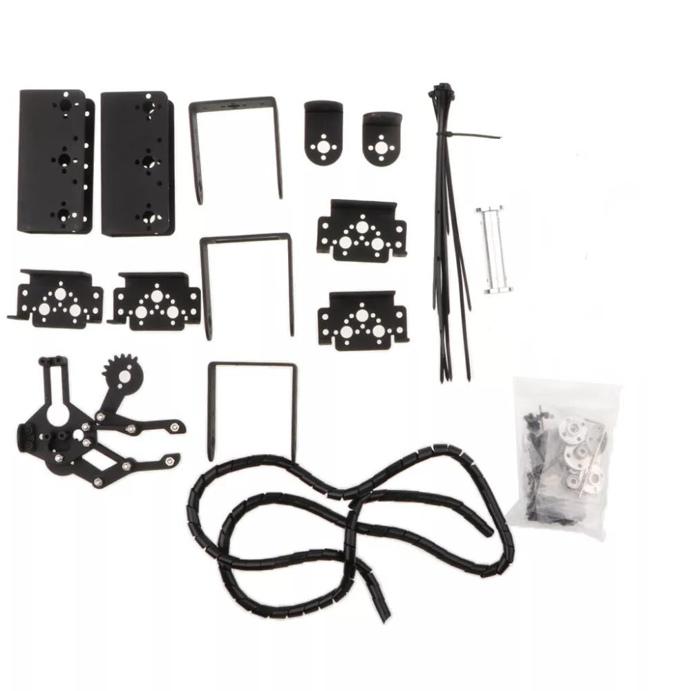 6DOF Metal Robot Arm with Mechanical Clamp Claw Without Servo