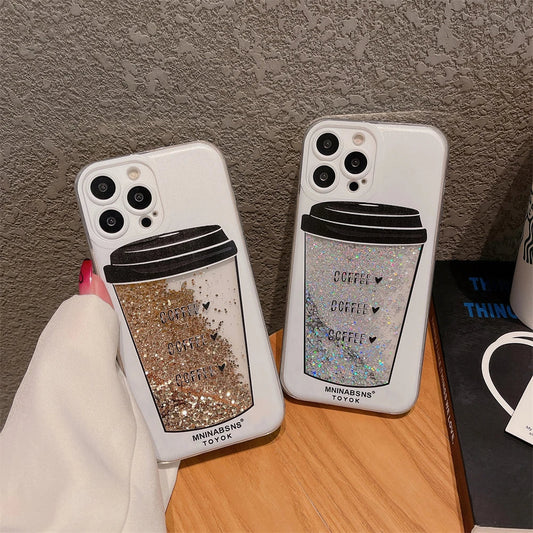 Coffee Lover Glitter Case