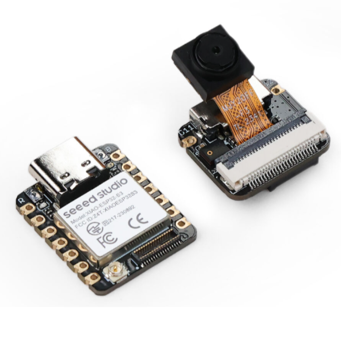 Seeed Studio XIAO ESP32S3 Sense: 2.4GHz Wi-Fi, BLE 5.0, OV2640 Camera Sensor, Digital Microphone, 8MB FLASH, 8MB PSRAM, Rich Interface, Battery Charging Supported, IoT, Embedded ML