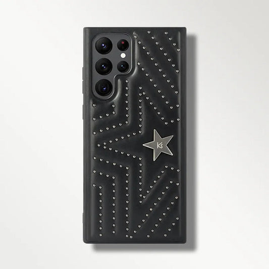 Glamorous Rivet Embellished Star Case - Samsung