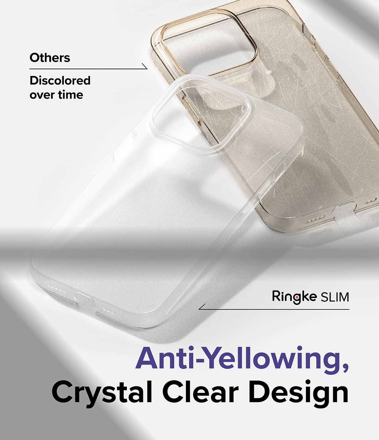 (Refurbished) Apple iPhone 14 Pro Back Cover Case | Slim - Matte Clear