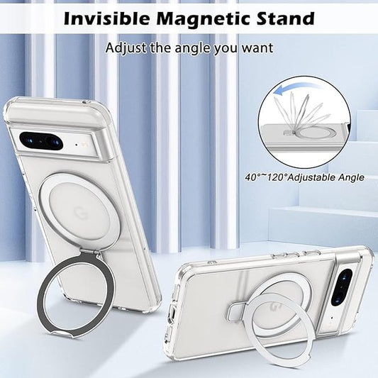 Crystal Magsafe Magnetic Ring Stand Case - Google