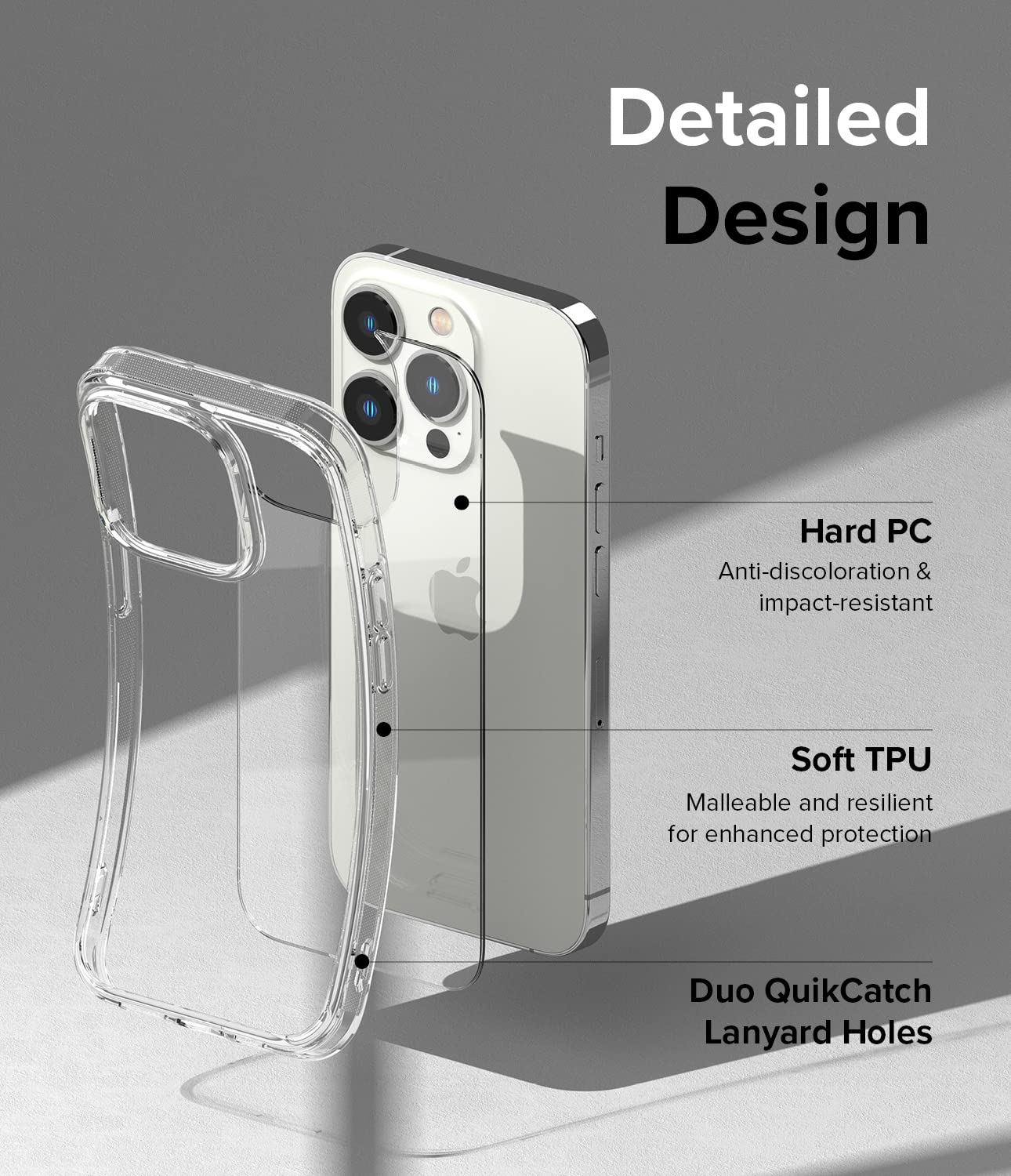 (Refurbished) Apple iPhone 14 Pro Max Back Cover Case | Fusion - Clear