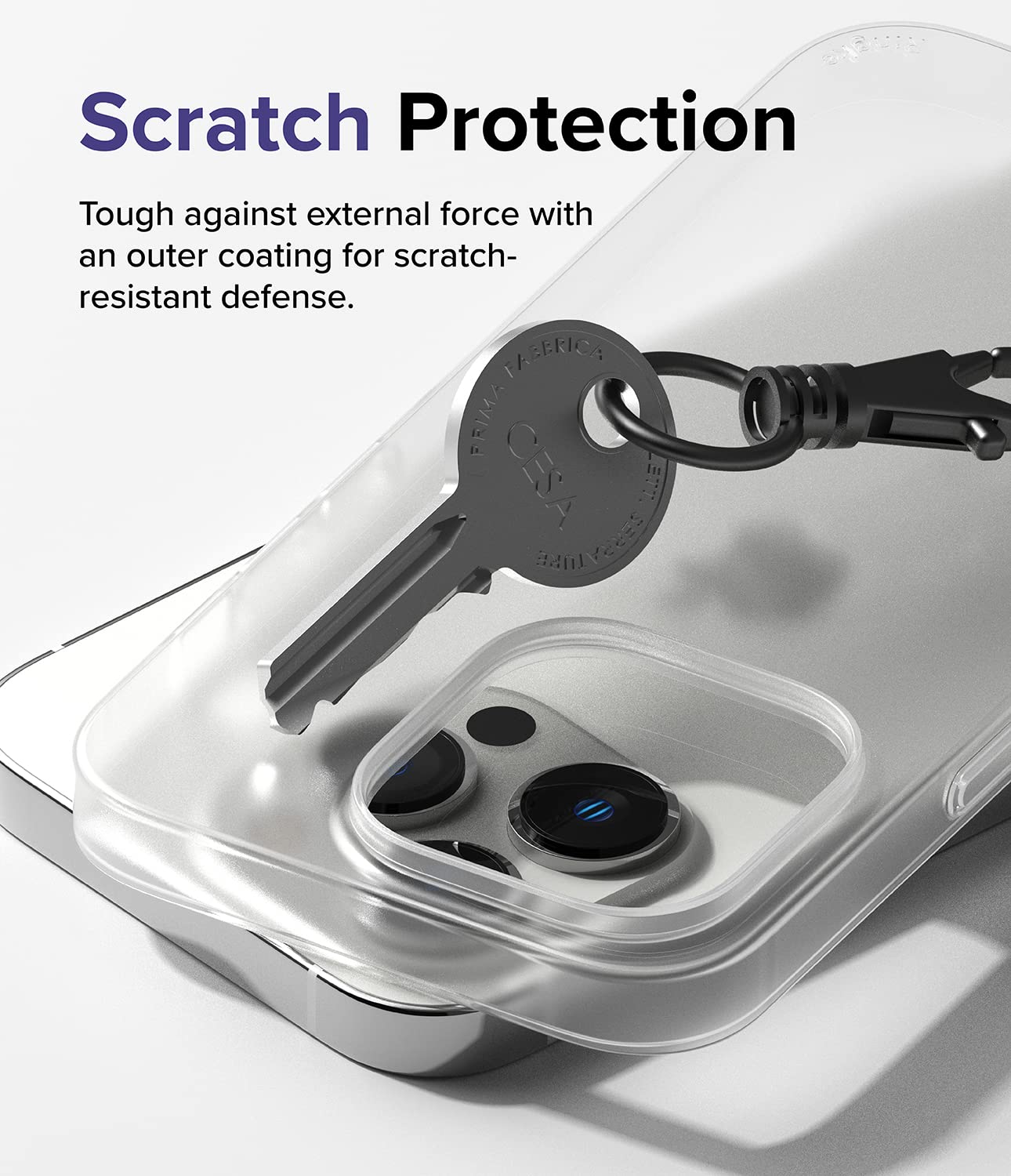 (Refurbished) Apple iPhone 14 Pro Back Cover Case | Slim - Matte Clear