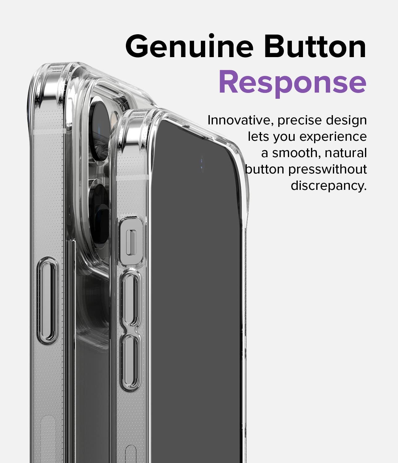 (Refurbished) Apple iPhone 14 Pro Max Back Cover Case | Fusion - Clear