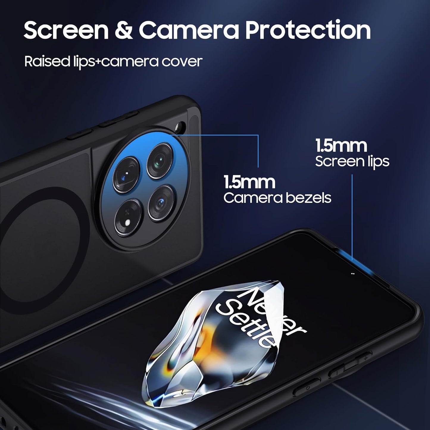 Premium Matte MagSafe Protective Case - OnePlus
