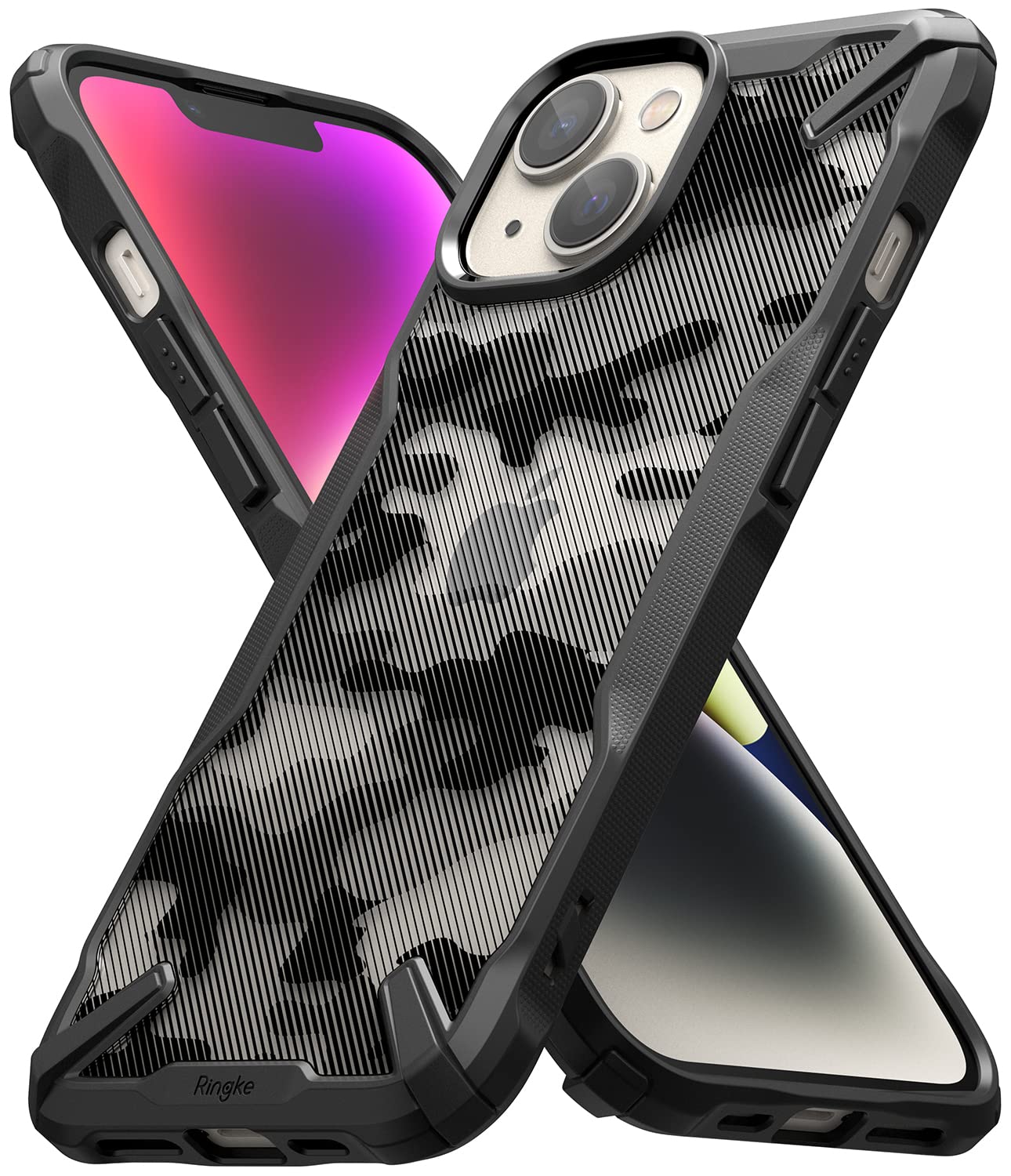(Refurbished) Apple iPhone 14 Fusion X- Camo Black