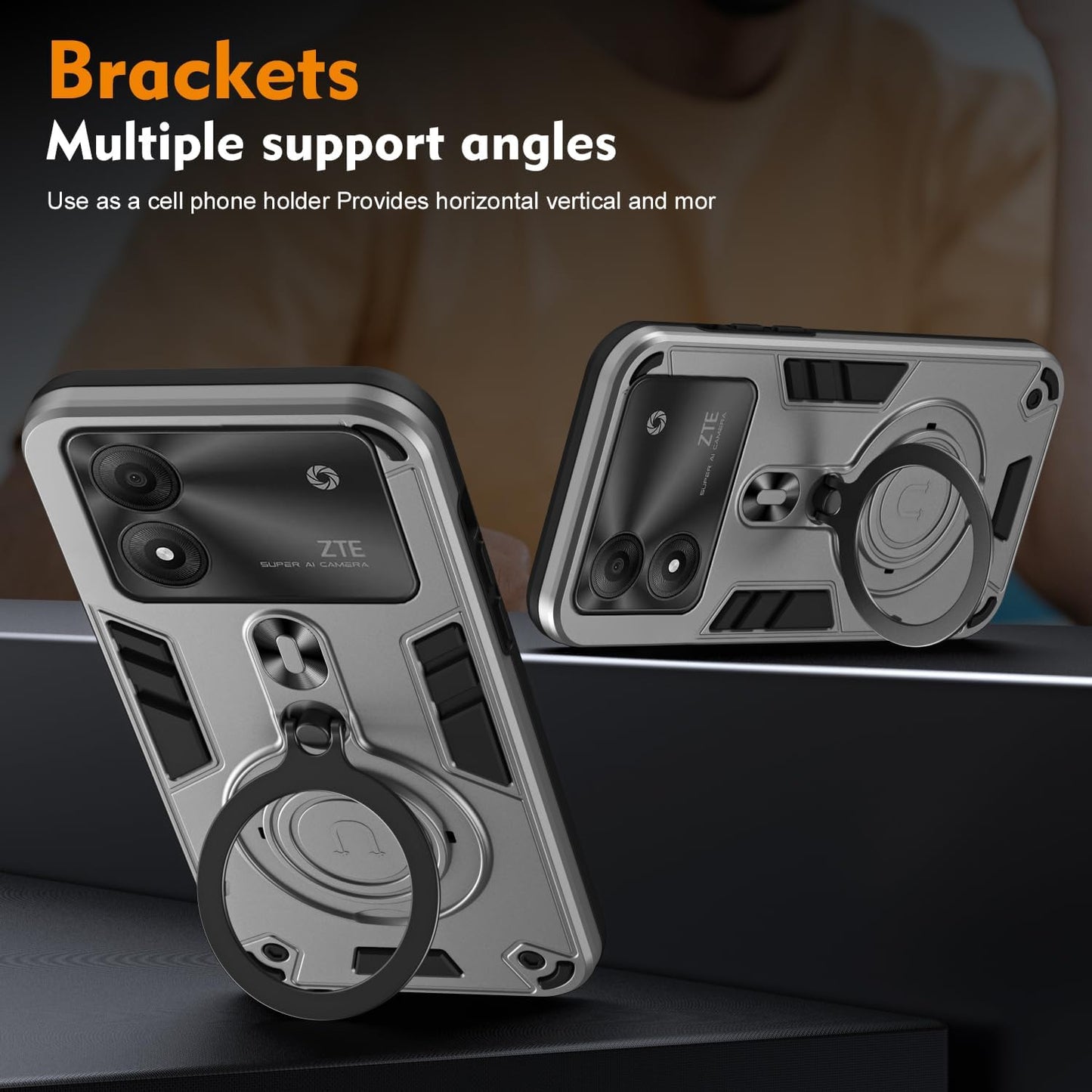 Tecno Craft Sleek Silver Impact Case - OnePlus