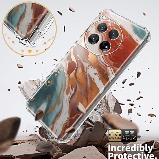 Elegant Marble Clear Protective Case - OnePlus