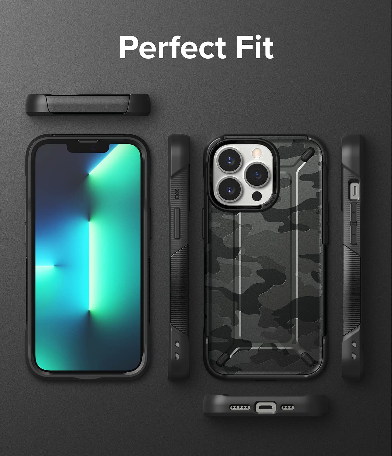 (Refurbished) Apple iPhone 13 Pro DX Camo Black