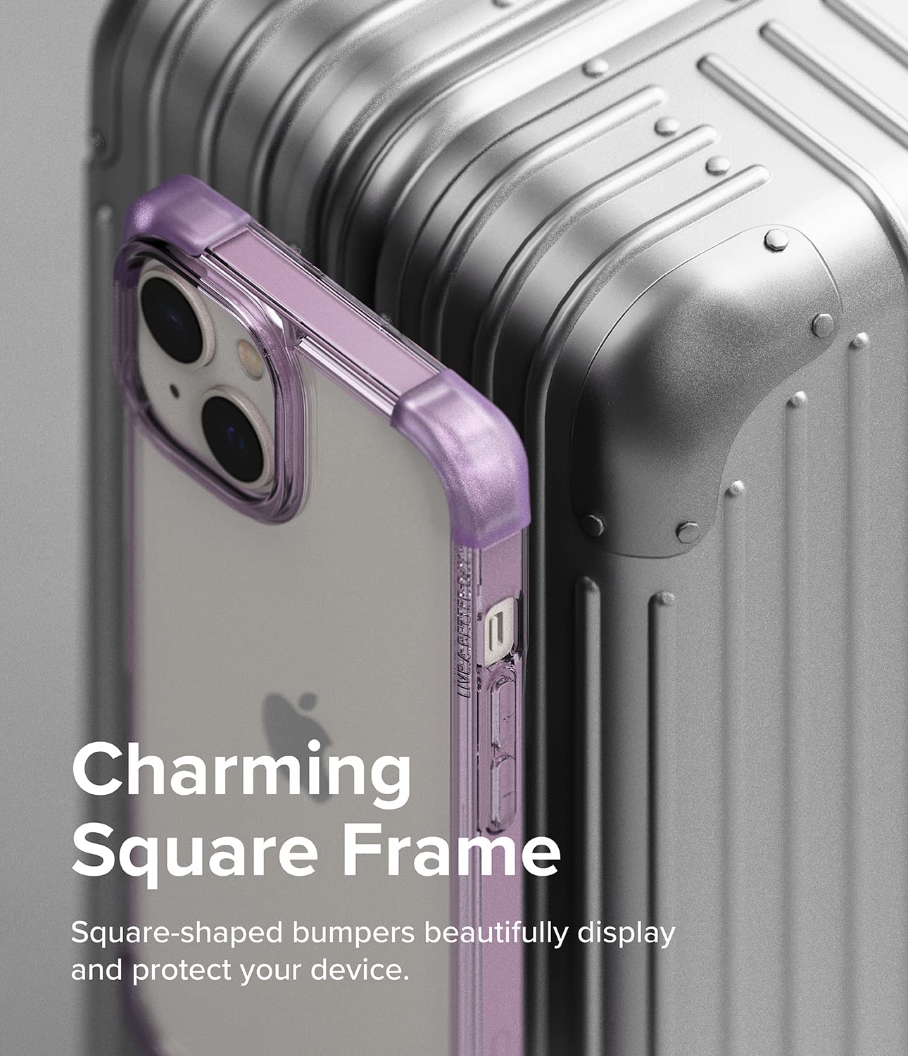 (Refurbished) Apple iPhone 14 Fusion Bumper - Clear Purple