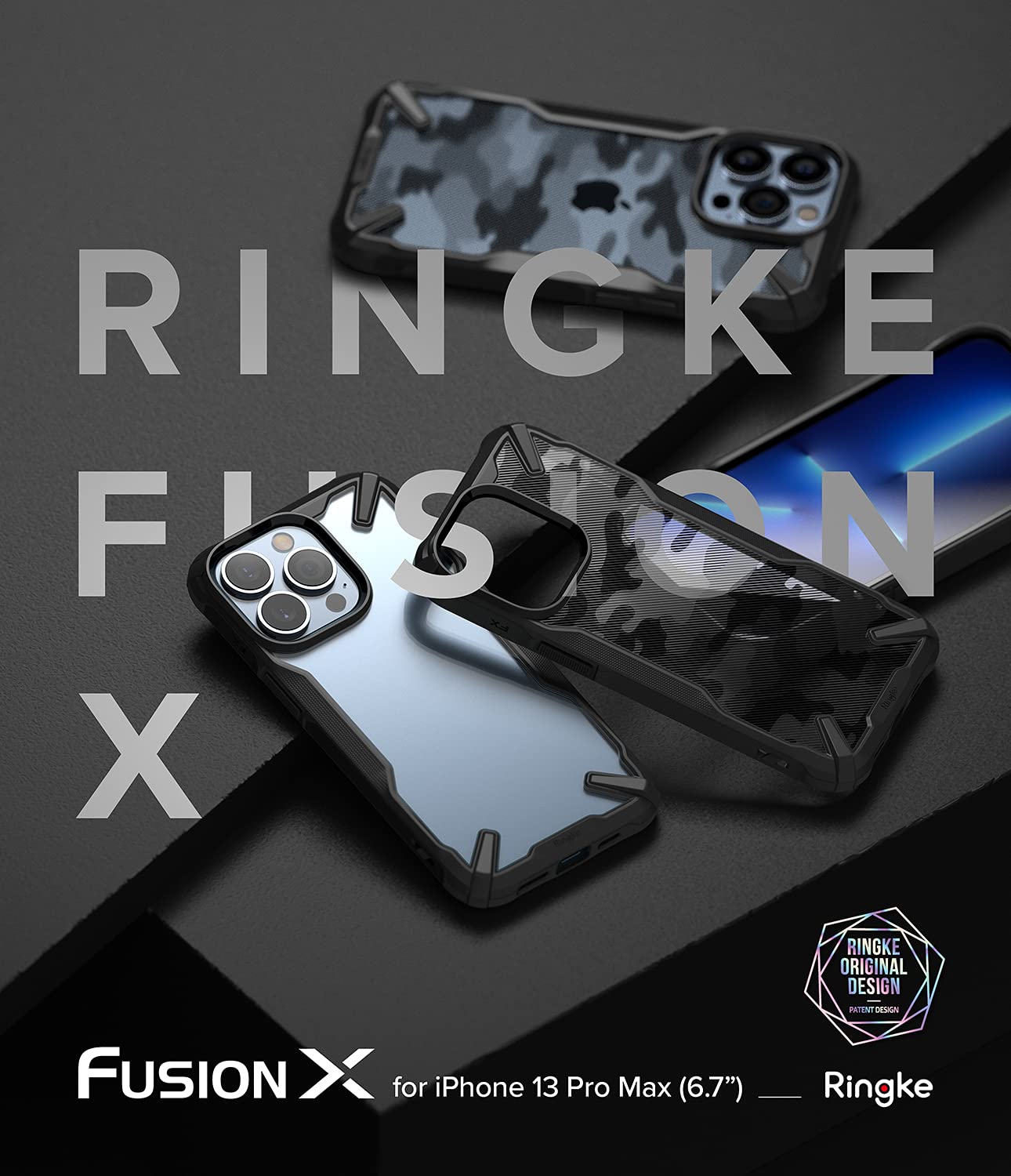 (Refurbished) Apple iPhone 13 Pro Max Fusion X Black