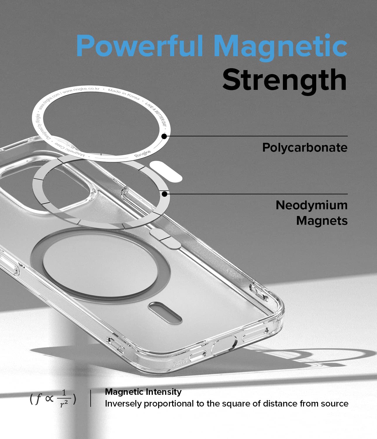 (Refurbished) Apple iPhone 14 Plus Back Cover Case | Fusion Magnetic - Matte Clear