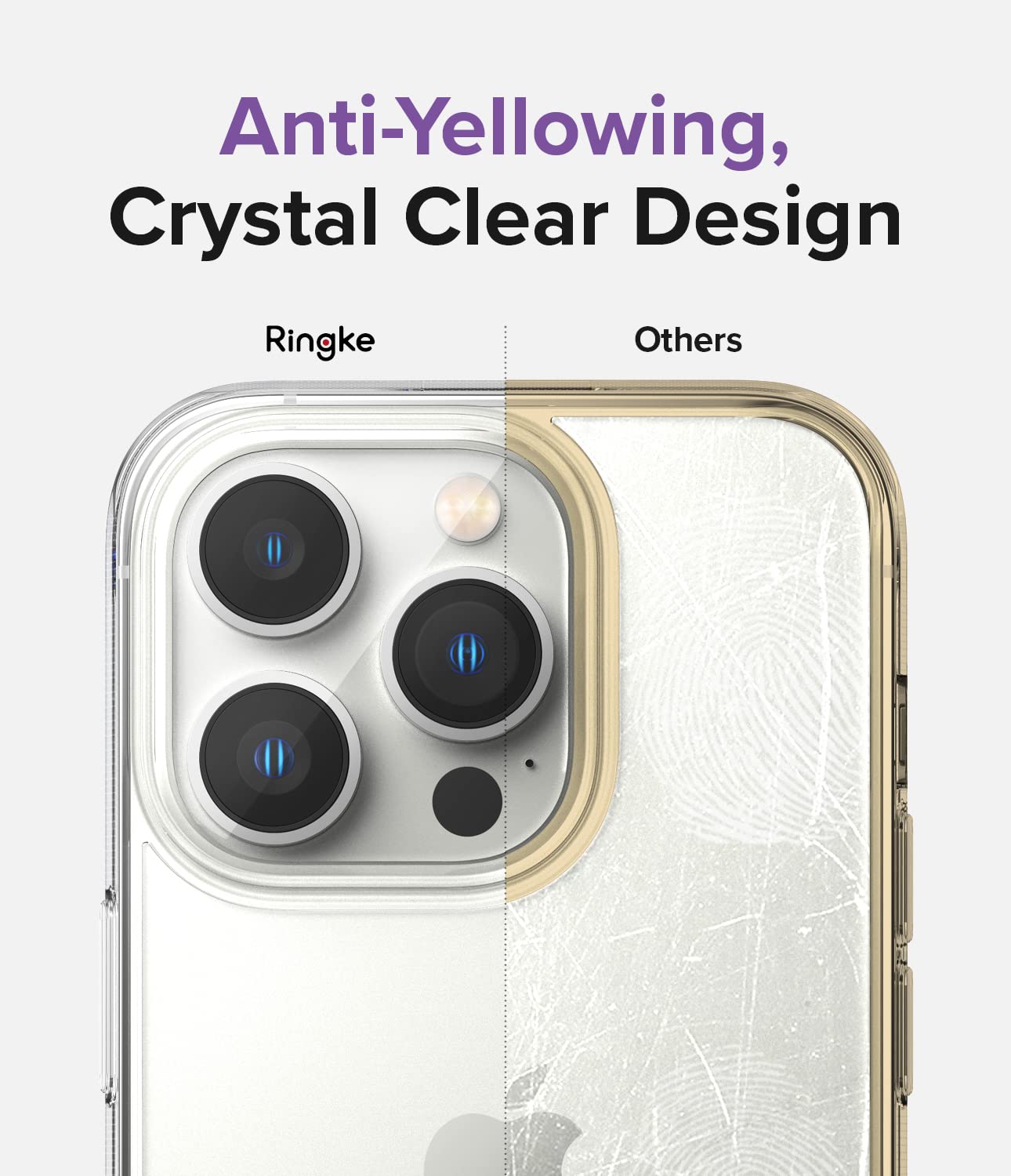 (Refurbished) Apple iPhone 14 Pro Max Back Cover Case | Fusion - Clear