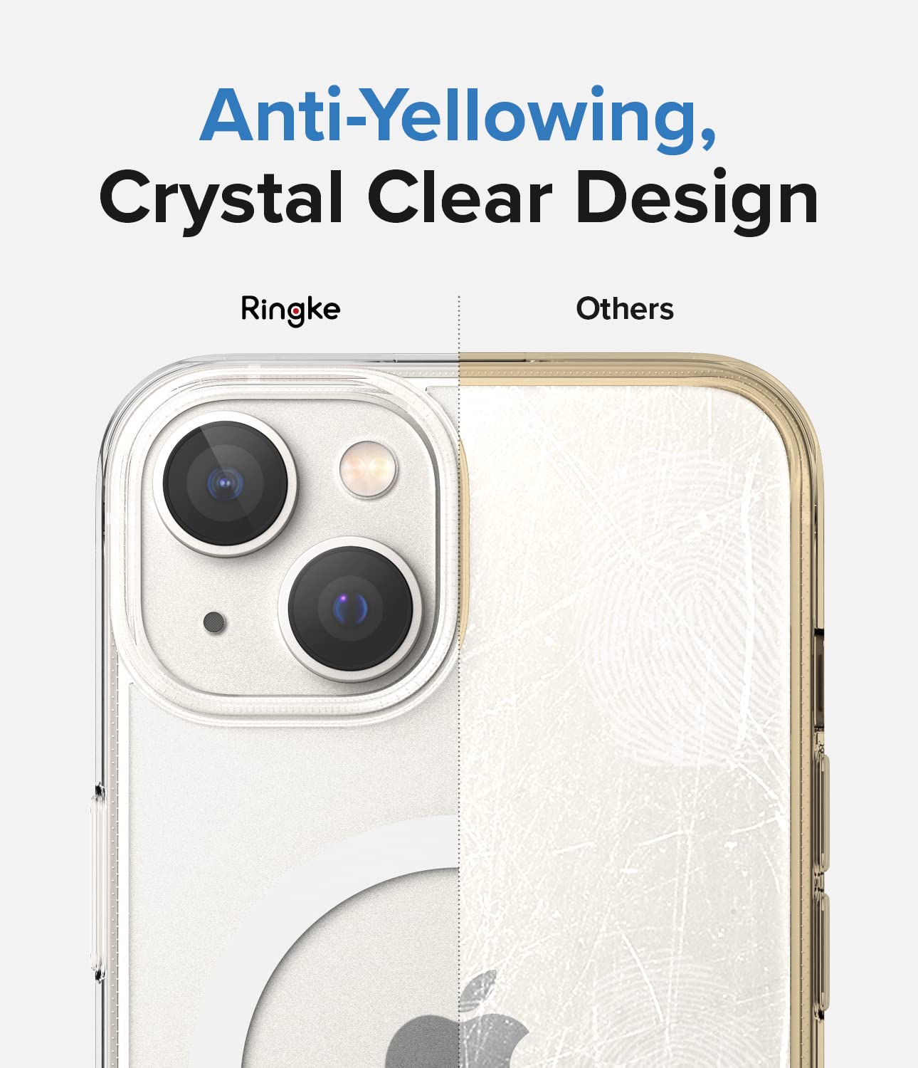 (Refurbished) Apple iPhone 14 Plus Back Cover Case | Fusion Magnetic - Matte Clear