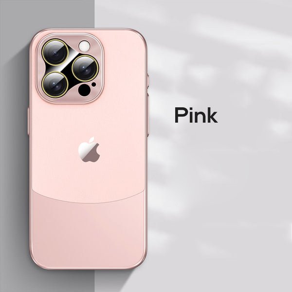 Executive Matte Leather Armor Case - iPhone